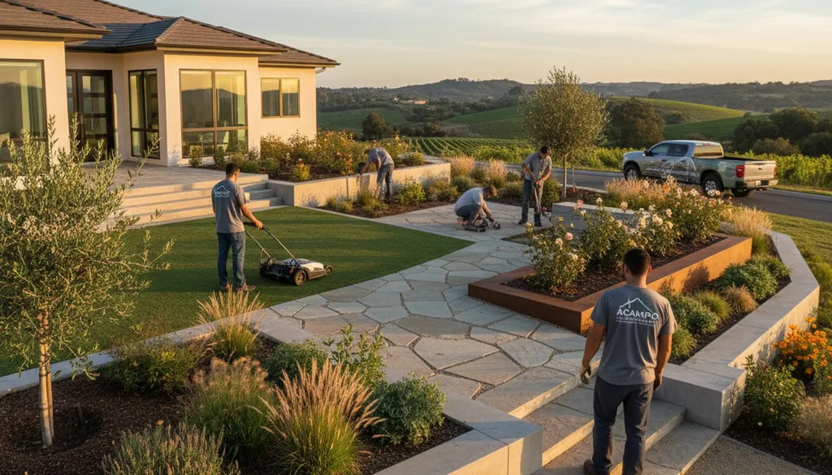 Landscaping services in Stockton, CA for residential and commercial properties