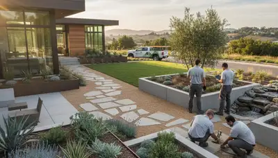 Landscaping services in Stockton, CA for residential and commercial properties
