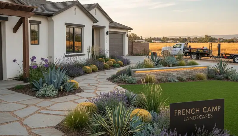 Landscaping service in Stockton, CA for lawns, gardens, and outdoor property maintenance