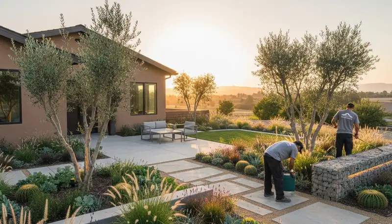Landscaping service in Stockton, CA for residential and commercial outdoor maintenance