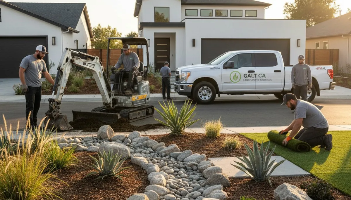Landscaping services in Stockton, CA for residential and commercial properties
