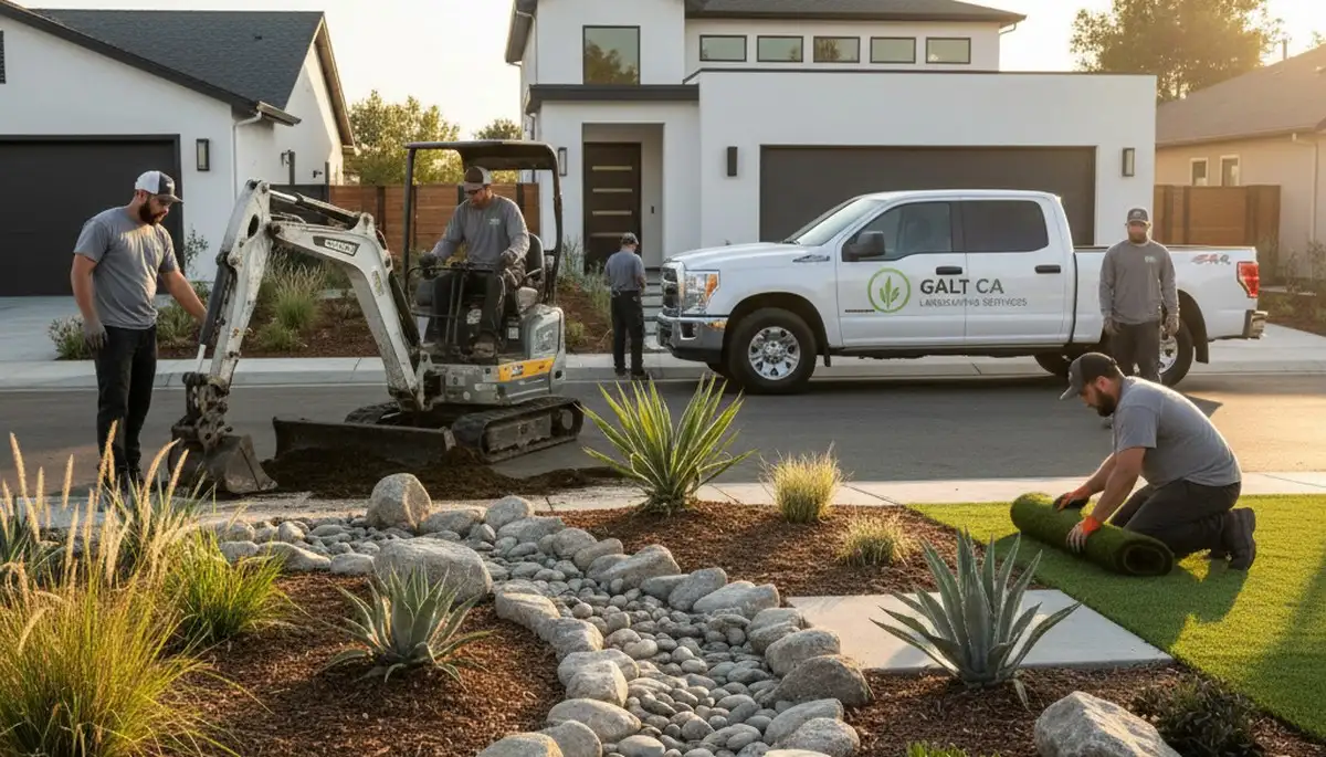 Landscaping services in Stockton, CA for residential and commercial properties