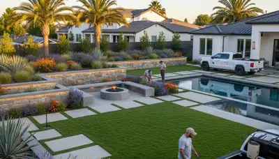 Landscaping services in Stockton, CA for residential and commercial yards