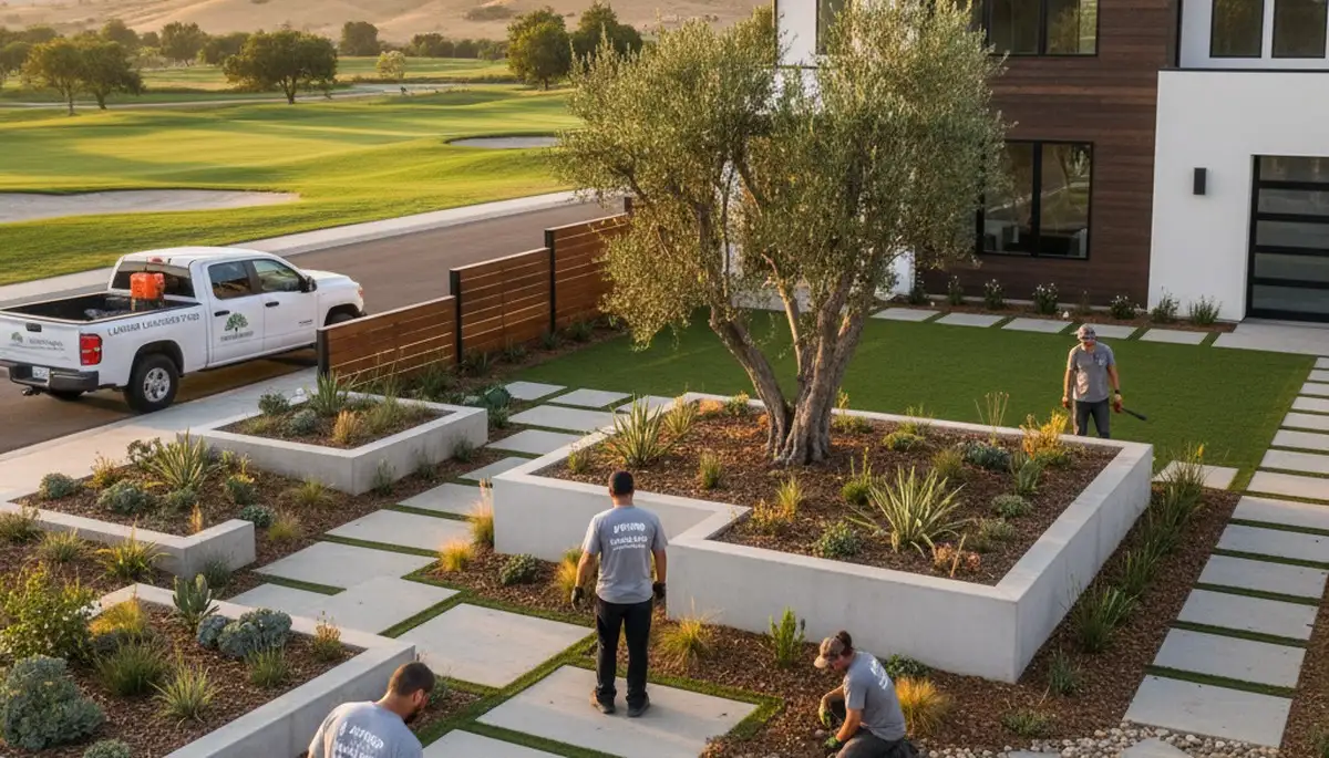 Landscaping services in Stockton, CA for residential and commercial properties