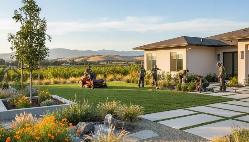 Landscaping services in Stockton, CA for residential and commercial properties