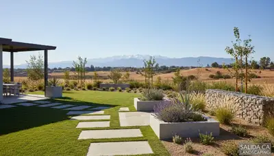 Landscape crew providing landscaping services in Stockton, CA for residential and commercial properties