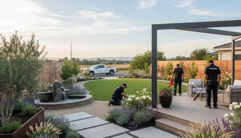 Landscaping services in Stockton, CA for residential and commercial outdoor spaces